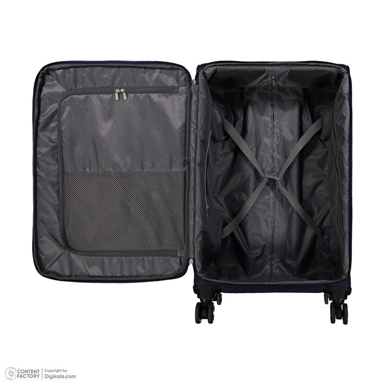 چمدان نیلپر توریستر مدل آوان -NTLS111002 سایز متوسط سرمه ای