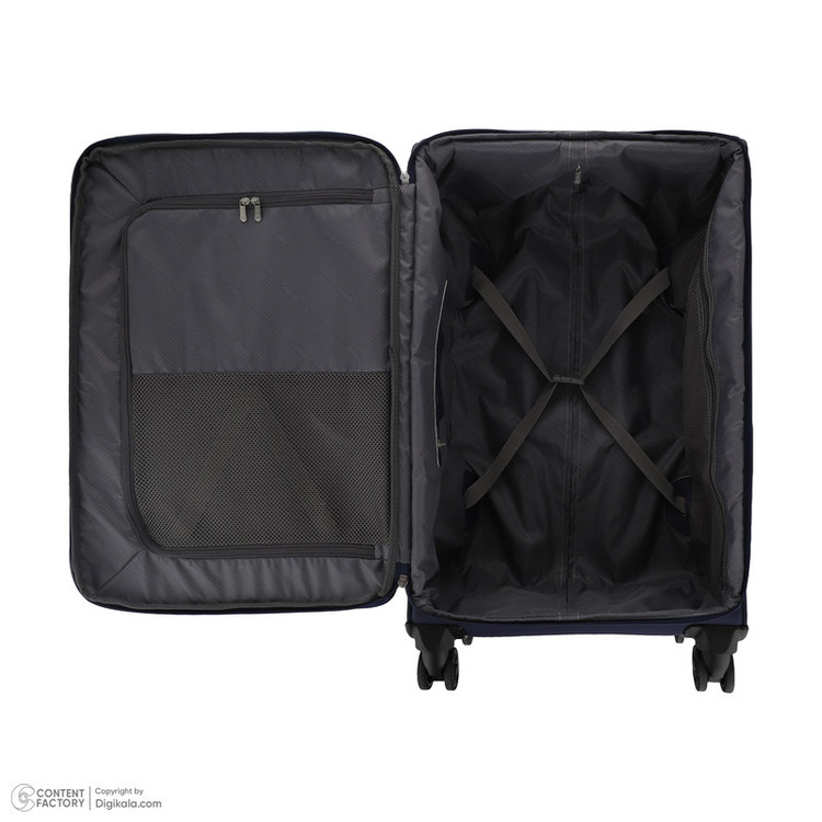 چمدان نیلپر توریستر مدل آوان -NTLS111002 سایز متوسط سرمه ای