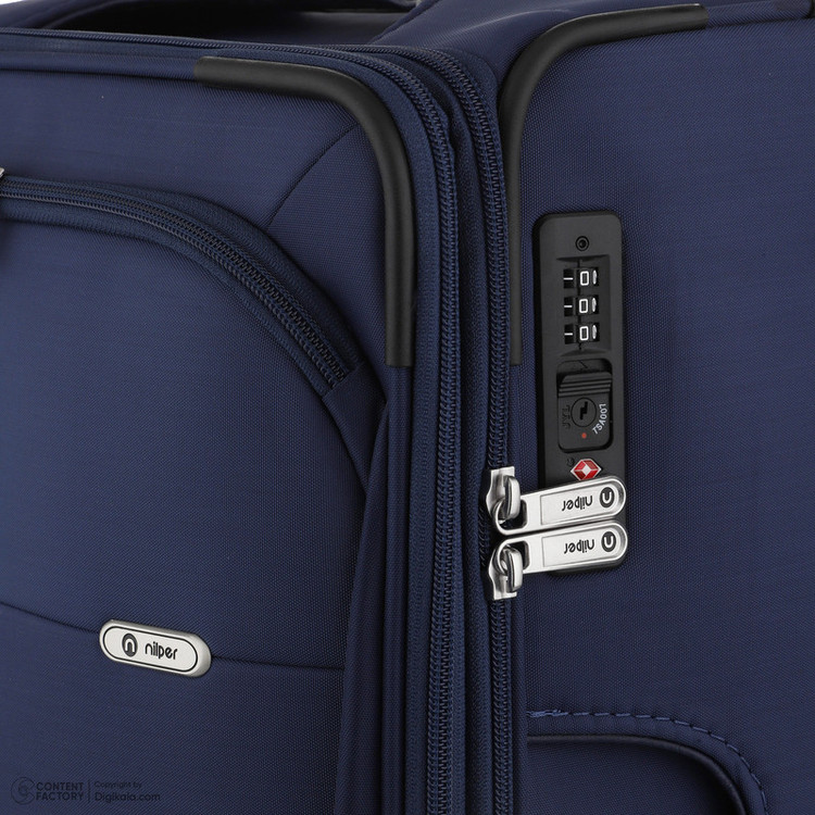 چمدان نیلپر توریستر مدل آوان -NTLS111003 سایز کوچک سرمه ای