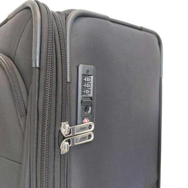 چمدان نیلپر مدل آوان کد 111 سایز کوچک داخل پرواز 55سانتی متر مشکی