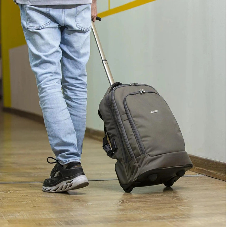 کوله پشتی مسافرتی چرخدار با دسته ترولی نیلپر توریستر مدل مایان سایز بزرگNTLB113B