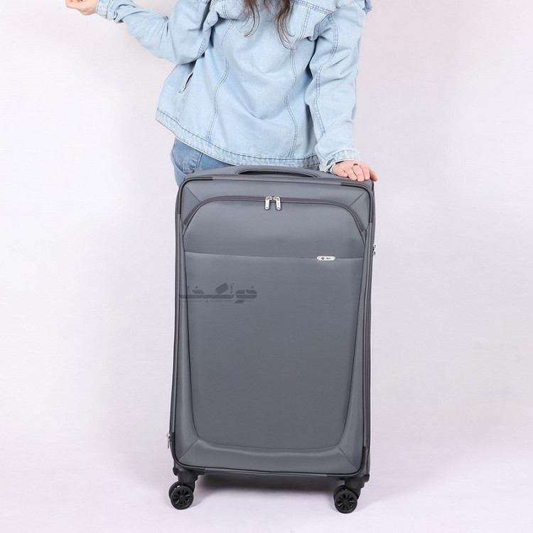 چمدان نیلپر مدل آوان کد 111 سایز متوسط طوسی