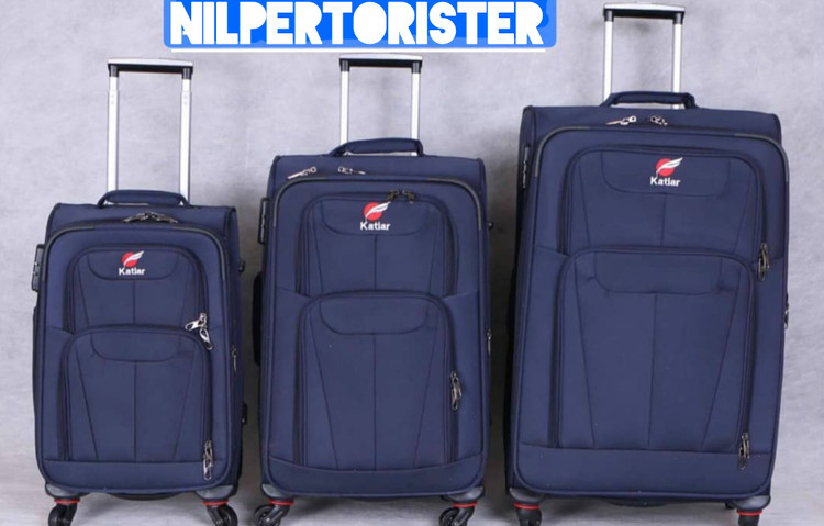 ست چمدان سرمه ای